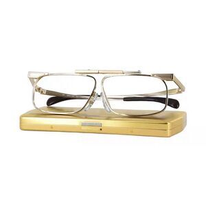 VNT KENDA Men’s Slimfold Ill Single Vision Half Frame Eyeglasses Japan